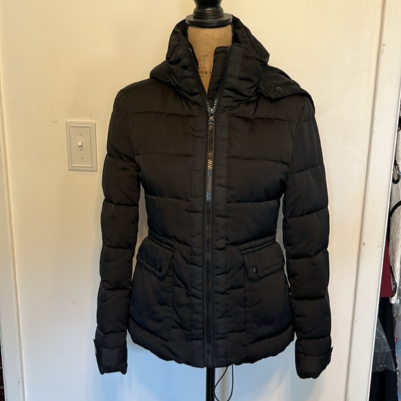 Zara hooded puffer jacket - Picture 1 of 4